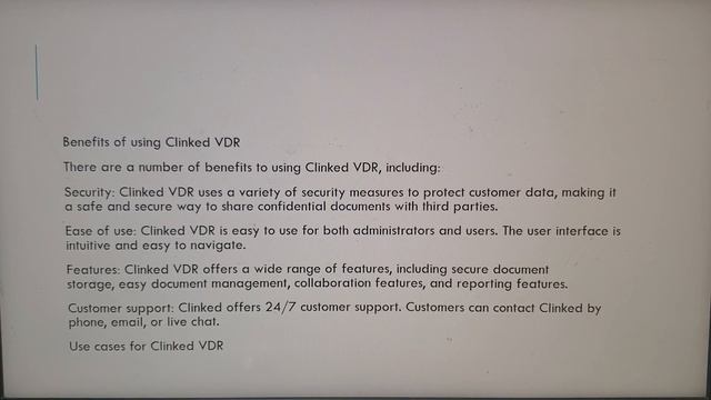 Demystifying Clinked Virtual Data Room Your Guide to Secure Cloud Document Management Tech Kane Wr смотреть онлайн