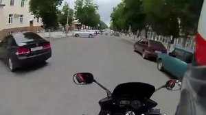 Не гоняй! (Motocrcycle crash)