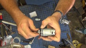 Makita 18v string trimmer broken :(  RS-550 motor replacement  :)