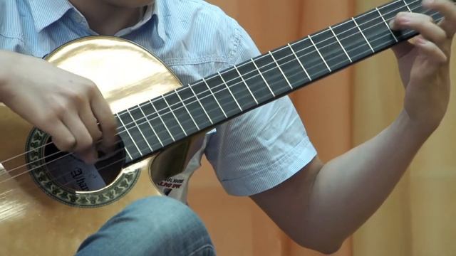 Богданов Даниил (акустическая гитара). Фрагмент выступления смотреть онлайн