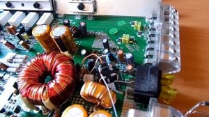 Ремонт усилителя PHILIPS  CMP400/51 не включается