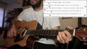 Bob Seger And The Silver Bullet Band(Metallica)-Turn the page guitar lesson for beginners