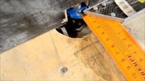 Столешница и точное продольное соединение шип - паз на фрезерном столе.