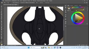 Рисую самолет Бэтмена / Drawing Batman's plane