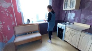#1217 Ремонт День 14 - 18 Заделываем дыры в ванной Работаем над стенами на кухне