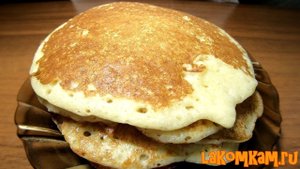 Пышные манные блины (затраты 60 рублей). Мой любимый рецепт