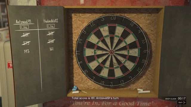 GTA 5 ONLINE DARTS смотреть онлайн