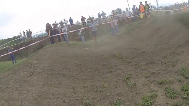 Мотокросс 18.06.2016 в Заозёрном. Один из заездов смотреть онлайн