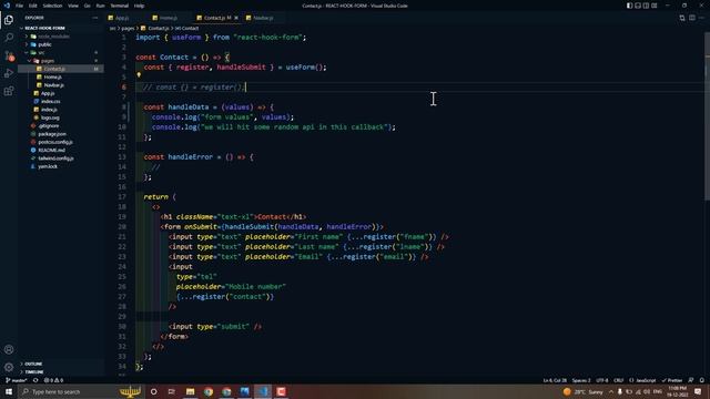React Hook Form Tutorial - 6 - Get Values смотреть онлайн
