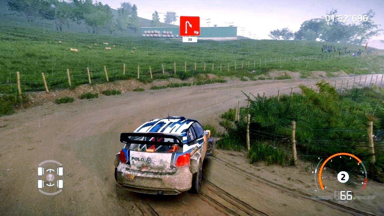 WRC Generations Volkswagen Polo WRC Rally New Zealand Wet Dry☀(PS5 4k Daulsense?)