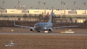 Netherlands Government Boeing 737-700 PH-GOV departure at Munich Airport SIKO 2020