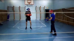 Спарринг по боксу | Высокий против Низкого | Новички зарубились