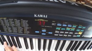 Все голоса, звуки и тоны в синтезаторе KAWAI FS660. Часть 2-я.