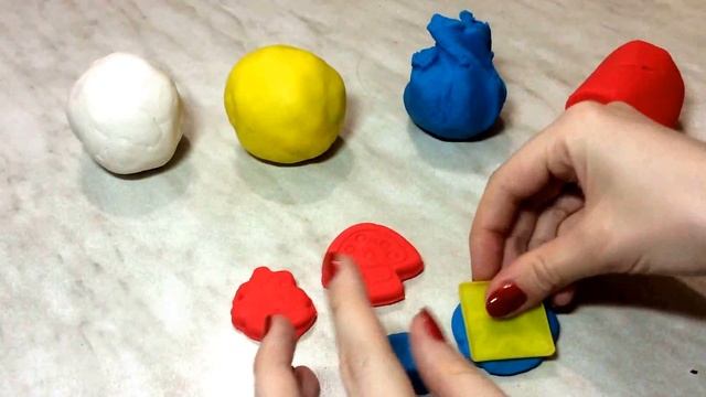 Лепим из плей до Делаем поделки Играем с пластилином Учим цвета вместе Тадаландия смотреть онлайн