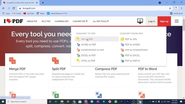 How To Edit PDF File? Convert PDF To Excel , MS Word , PNG | Word To PDF |[ Online Editer नेपालीमा смотреть онлайн