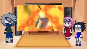 Реакция команды номер 7 на Наруто! Часть 1! Team 7 react to Naruto! Part 1!