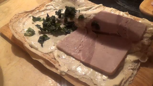 Блюда из черной редьки. Часть 1. Сэндвич-ролл в древнерусском стиле