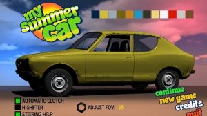 My Summer Car -  Как ВСТАВИТЬ готовую машину и не париться собирать)))