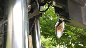 Bajaj Pulsar NS200 Замена сигнала поворота.