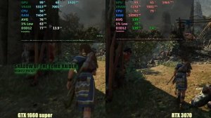 GTX 1660 super vs RTX 3070