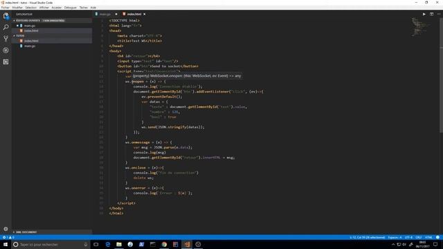 [Go/Golang] 20 - Les Websockets смотреть онлайн