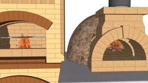 Мангал, казан и помпейская печь