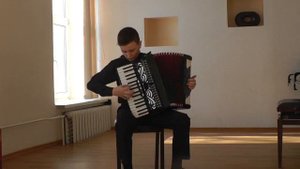 Дорохов Сергей, 12 лет, аккордеон, Фуга До-мажорАвтор: Г. Гендель