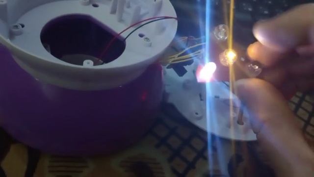 Ремонт дешевого ночьника "звёздное небо"