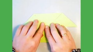 Оригами  Как сделать домик из бумаги