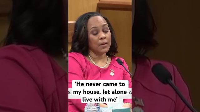 Fani Willis answers question about Nathan Wade coming to her house