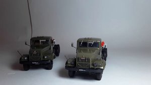 КРАЗ 258 Б1?️SSM?️Автоистория?️Сравнение масштабных моделей 1:43