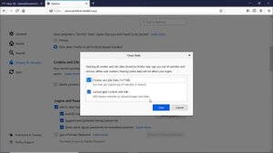 How to Clear Cookies, Browsing History and Cache in Mozilla Firefox
