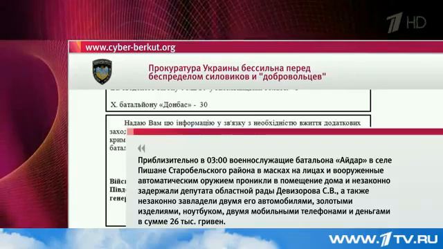 Киберберкут Украинское командование практически не контролирует добровольцев смотреть онлайн
