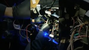 ВАЗ 2114. Перенос"аварийки" на панель.