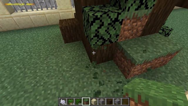 MINECRAFT RACCOON CITY 006 -ГАЗОН И ЗАНИМАЕМСЯ ЛЕСОПАРКОВОЙ