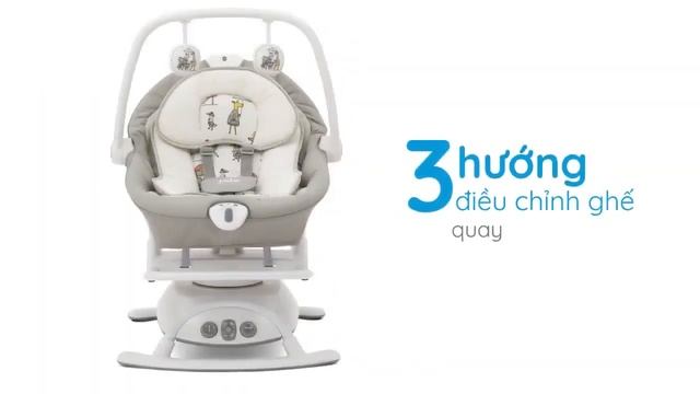 Nôi đưa trẻ em Joie Sansa 2in1 смотреть онлайн