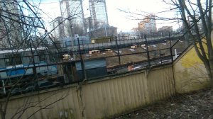 Поезда «Русич» на станции «Измайловская». 14 марта 2020