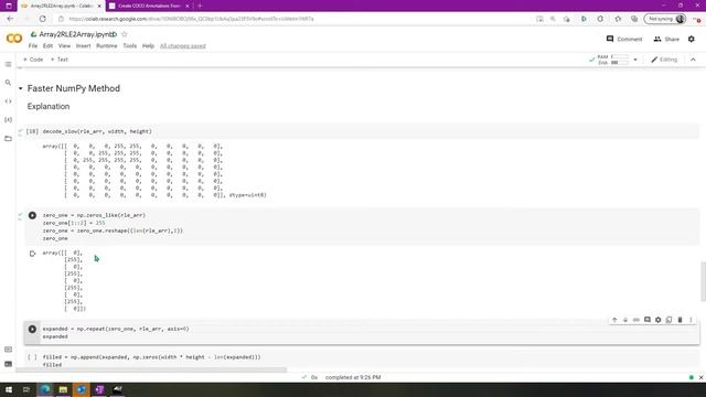 Run Length Encoding: Fast Decoding with Python