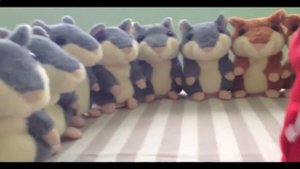 Плюшевый говорящий хомяк повторюшка