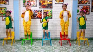 JOÃO PEDRO FOI CLONADO | Five Little Babies Jumping On The Bed Song | FUI CLONADA  Nursery Rhyme