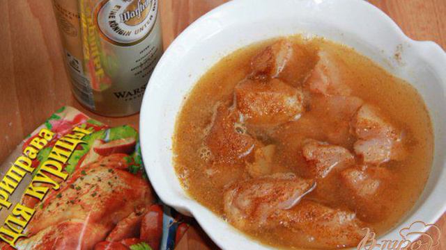 Куриные шашлычки Пёстрая лента