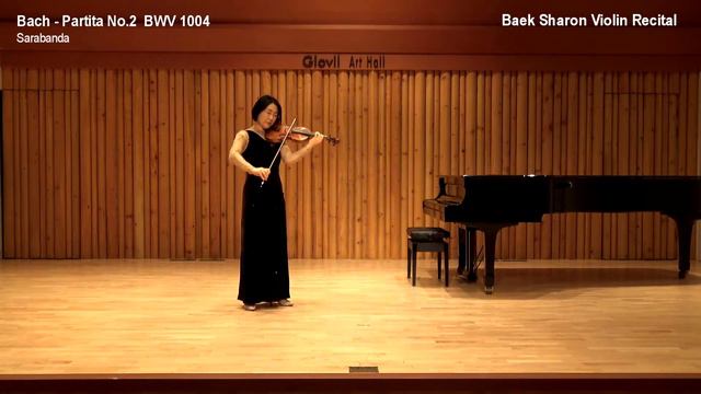 J.S.Bach Partita for violin solo BWV1004 смотреть онлайн