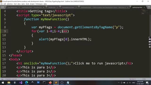 for loop in JavaScript - why is it needed? | in Hindi/Urdu | Web Development Part-26