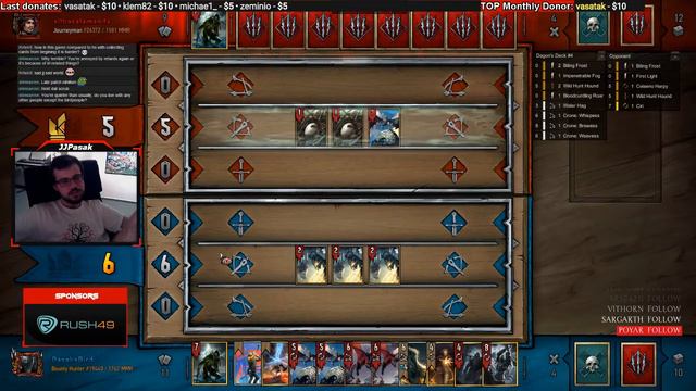 Gwent JJPasak monsters смотреть онлайн