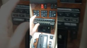 How to remove center panel on mercedes w140 s