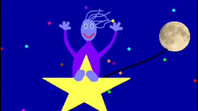 Рисованная анимация "Верхом на звезде" смотреть онлайн