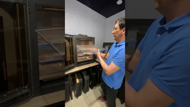 Встраиваемая коптилка StoveR с двойным стеклом. смотреть онлайн