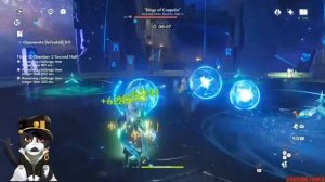 Дно Бездны с Ange | Ризли и Нёвиллет | Геншин Импакт Новая Бездна 4.1