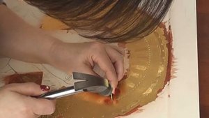 Золочение икон. Чеканка по золоту