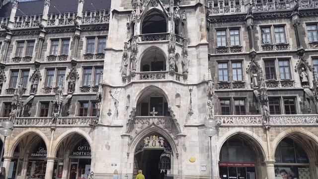 Германия. Бавария.. Мюнхен. Площадь св. Марии....(München. Marienplatz..) смотреть онлайн